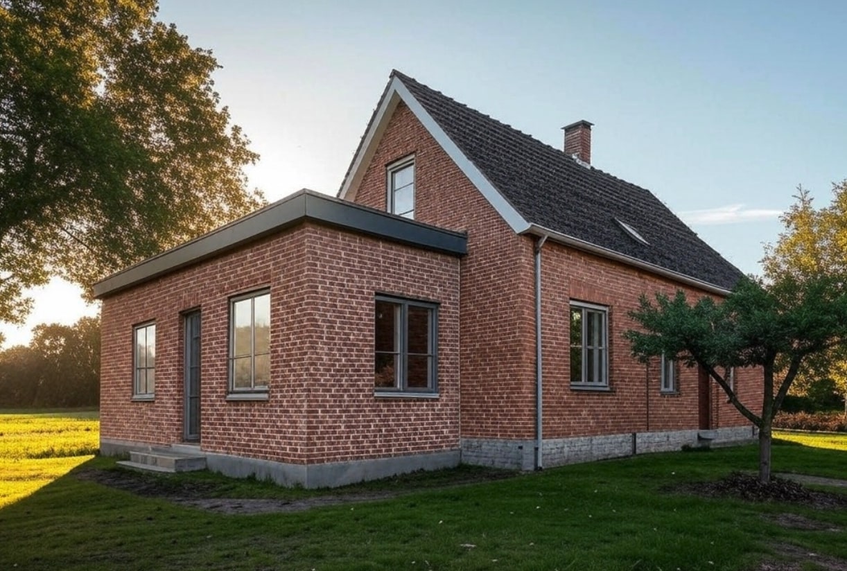 Extension toit plat
